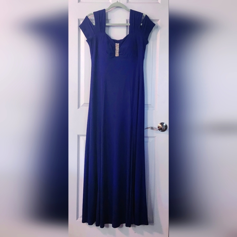 Deep Blue Formal Gown